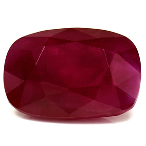 Ruby Cushion 4.82 carat Red Photo