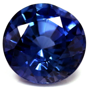 1.25 carat Round Sapphire - Gemstone Thumbnail