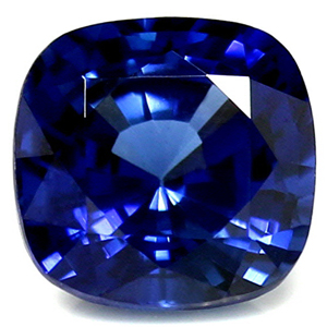 Sapphire Cushion 1.21 carat Blue Photo