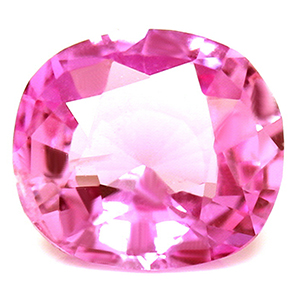 Sapphire Cushion 1.22 carat Pink Photo