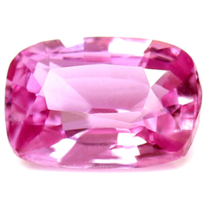 Sapphire Cushion 0.73 carat Pink Photo