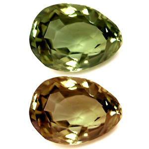 Alexandrite Pear 0.82 carat Green Photo