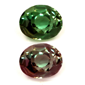 Alexandrite Oval 0.80 carat Green Photo