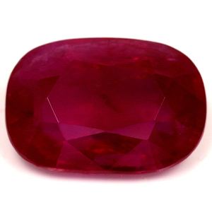 Ruby Cushion 3.19 carat Red Photo