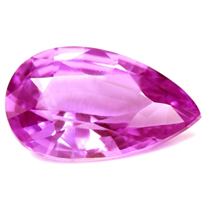 Sapphire Pear 1.26 carat Pink Photo