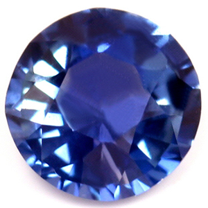 Sapphire Round 0.59 carat Blue Photo