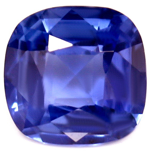 Sapphire Cushion 0.54 carat Blue Photo