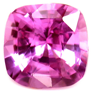 Sapphire Cushion 0.74 carat Pink Photo