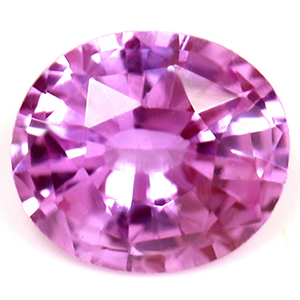 Sapphire Oval 0.73 carat Pink Photo