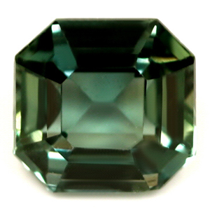 Sapphire Cushion 1.05 carat Blue Green Photo