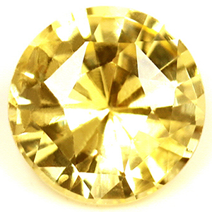 Sapphire Round 1.09 carat Yellow Photo