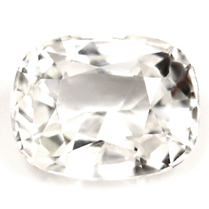 Sapphire Cushion 1.06 carat White Photo