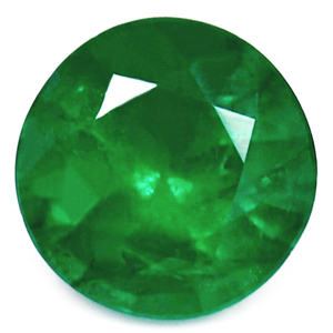 Emerald Round 0.57 carat Green Photo