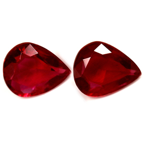 1.11 carat Pear Ruby - Gemstone Thumbnail