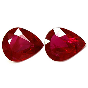 1.34 carat Pear Ruby - Gemstone Thumbnail