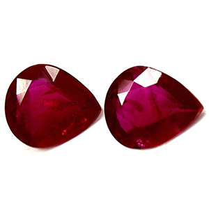 1.11 carat Pear Ruby - Gemstone Thumbnail