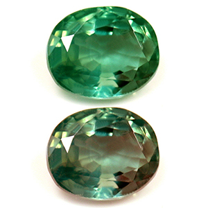 Alexandrite Oval 0.68 carat Green Photo