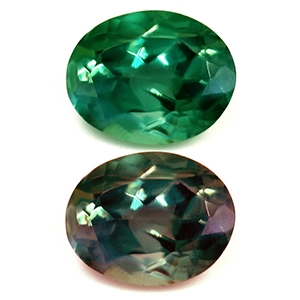 Alexandrite Oval 0.50 carat Green Photo