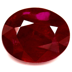 0.88 carat Oval Ruby - Gemstone Thumbnail
