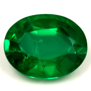 Emerald Oval 0.61 carat Green Photo