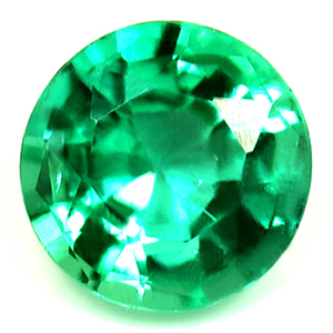 0.44 carat Round Emerald - Gemstone Thumbnail