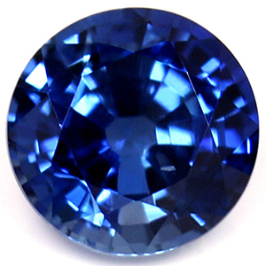 Sapphire Round 0.66 carat Blue Photo