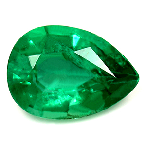 Emerald Pear 0.98 carat Green Photo