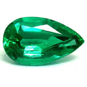 Emerald Pear 0.98 carat Green Photo