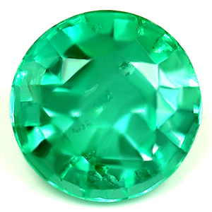 Emerald Round 0.69 carat Green Photo