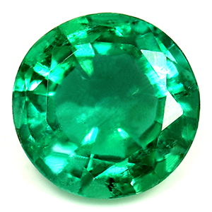 0.77 carat Round Emerald - Gemstone Thumbnail