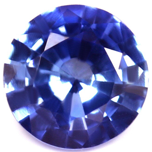 Sapphire Round 0.68 carat Blue Photo