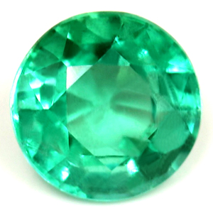 Emerald Round 0.66 carat Green Photo