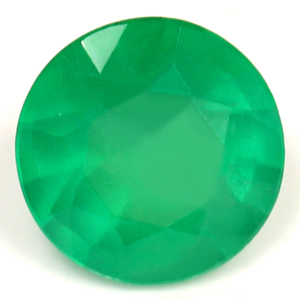 Emerald Round 0.55 carat Green Photo