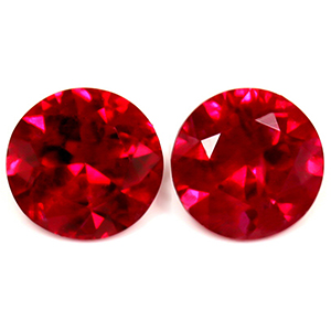 0.75 carat Round Ruby - Gemstone Thumbnail