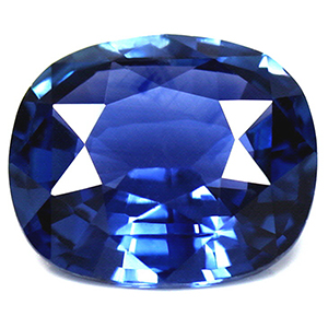 Sapphire Cushion 2.64 carat Blue Photo