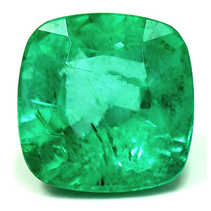 Emerald Cushion 4.50 carat Green Photo
