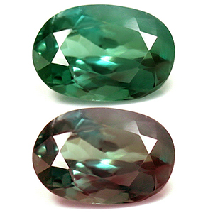 Alexandrite Oval 0.63 carat Green Photo