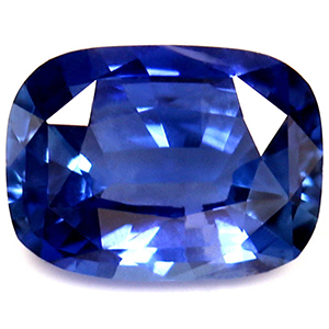 Sapphire Cushion 1.03 carat Blue Photo