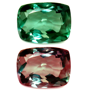 Alexandrite Cushion 0.54 carat Green Photo