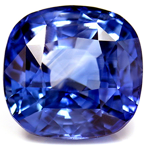 Sapphire Cushion 2.58 carat Blue Photo