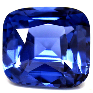Sapphire Cushion 2.58 carat Blue Photo
