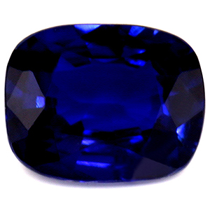 Sapphire Cushion 0.82 carat Blue Photo