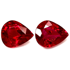 1.24 carat Pear Ruby - Gemstone Thumbnail