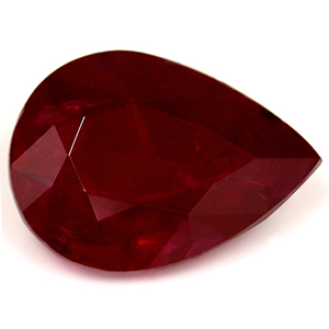2.22 carat Pear Ruby - Gemstone Thumbnail