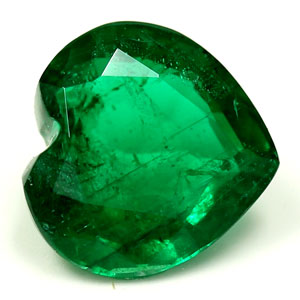 0.87 carat Heart Emerald - Gemstone Thumbnail