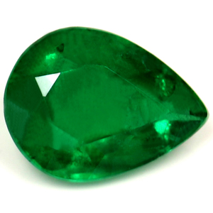 Emerald Pear 0.83 carat Green Photo