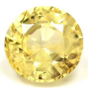 Sapphire Round 1.34 carat Yellow Photo
