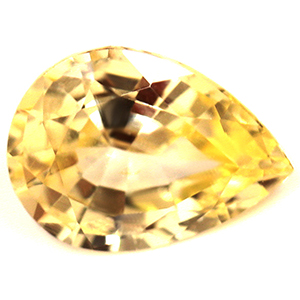Sapphire Pear 1.29 carat Yellow Photo