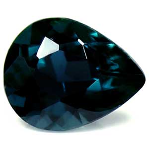 Sapphire Pear 0.57 carat Blue Photo