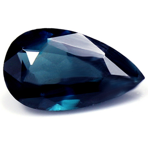 Sapphire Pear 0.67 carat Blue Photo